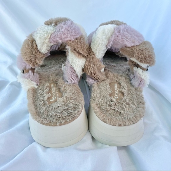 KOOLABURRA BY UGG | WOMENS YA-BABY SLIDE SANDAL SLIPPERS SIZE 8 FAUX FUR - Picture 6 of 8